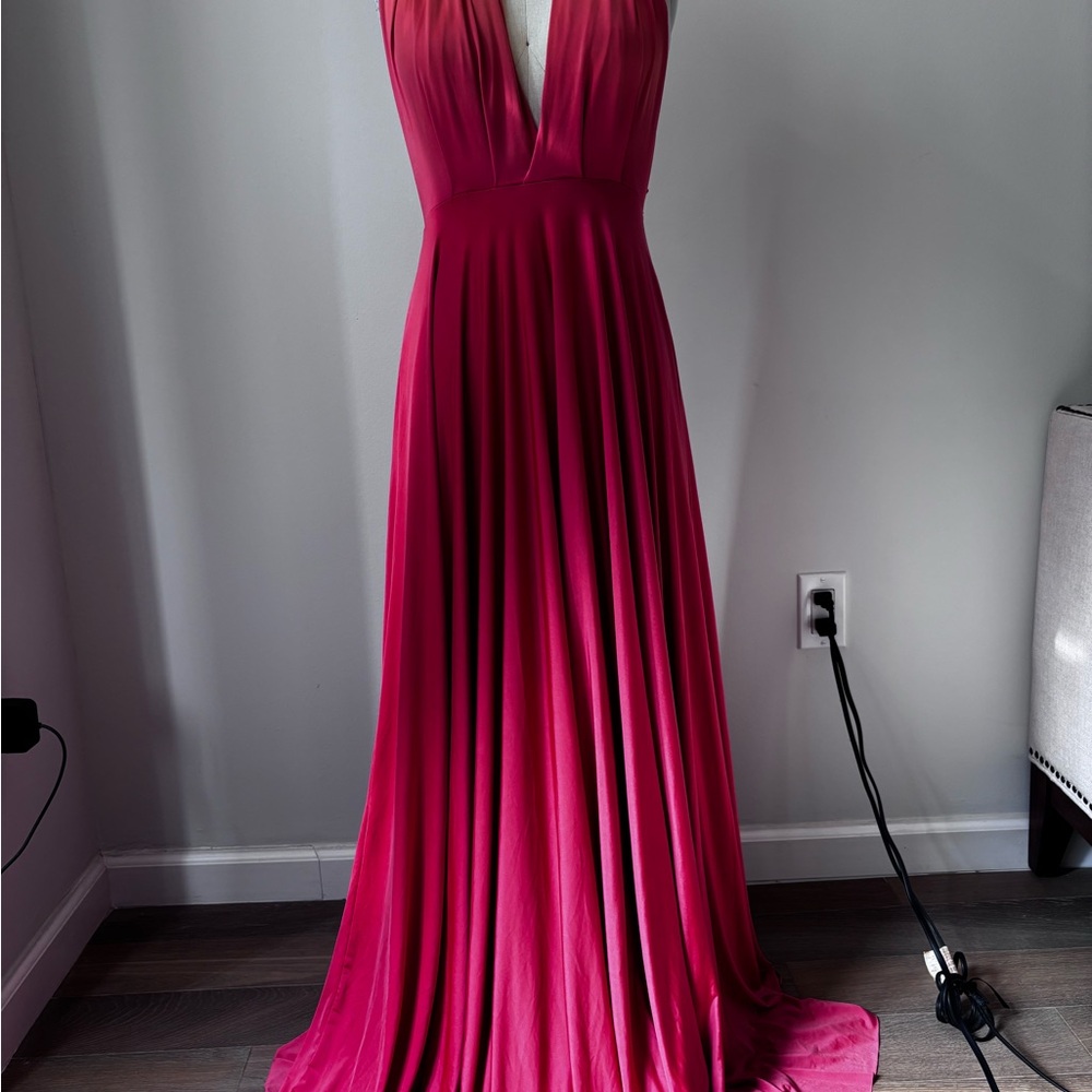 Twobirds Pleated Maxi Gown